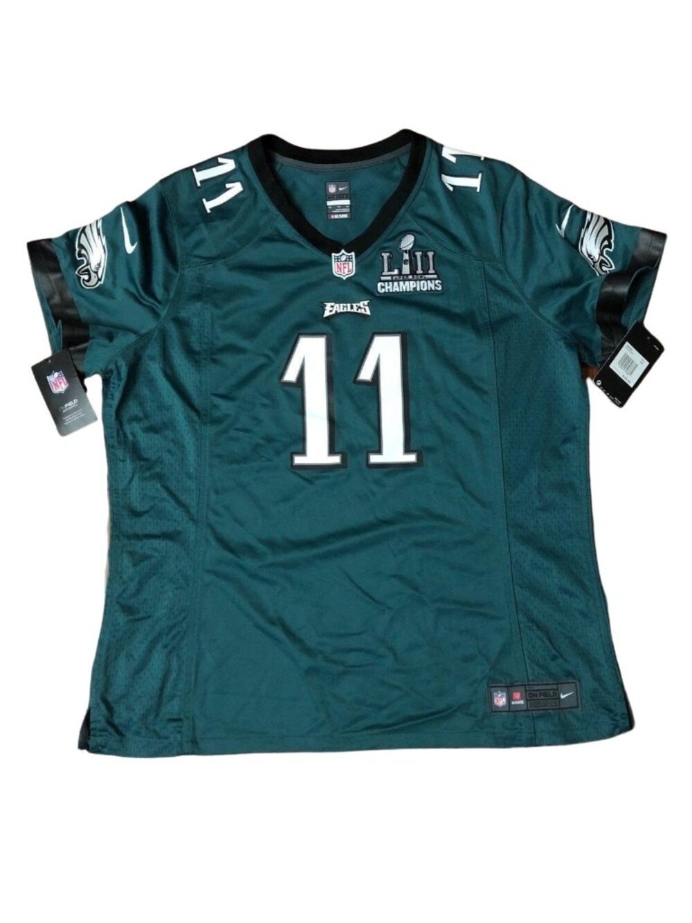 Nike Philadelphia Eagles Superbowl jersey Wentz Womens Small